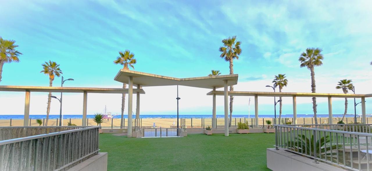 Beach Valencia Luxury B40-7 Apartament On Beach Bagian luar foto